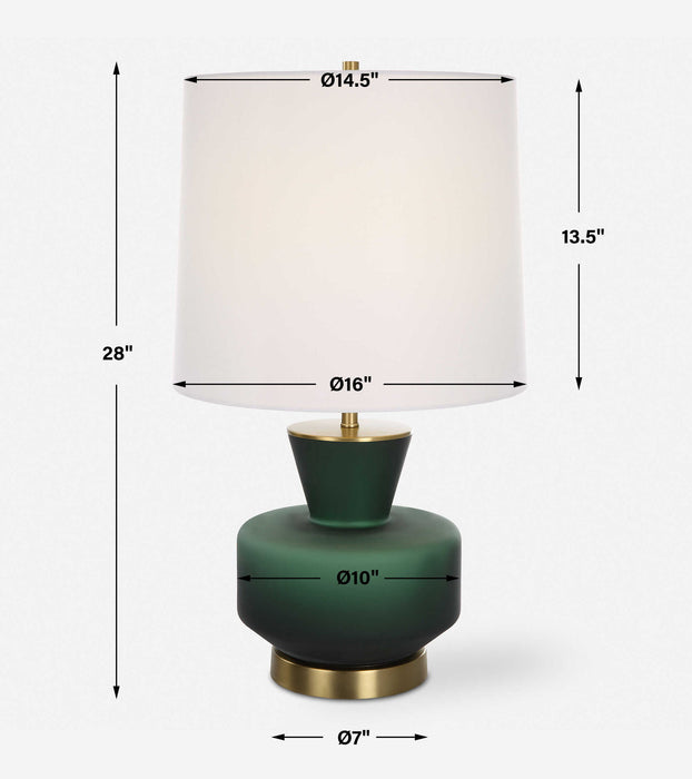 Trentino - Table Lamp - Dark Emerald Green