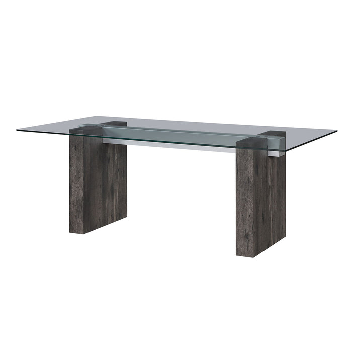 Dining Table - Gray - Wood