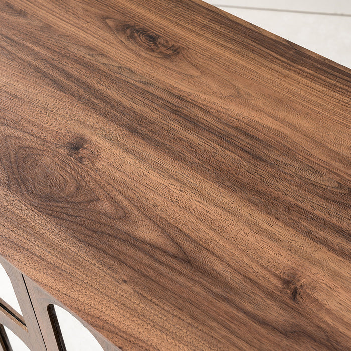 Double Door Cabinet - Walnut