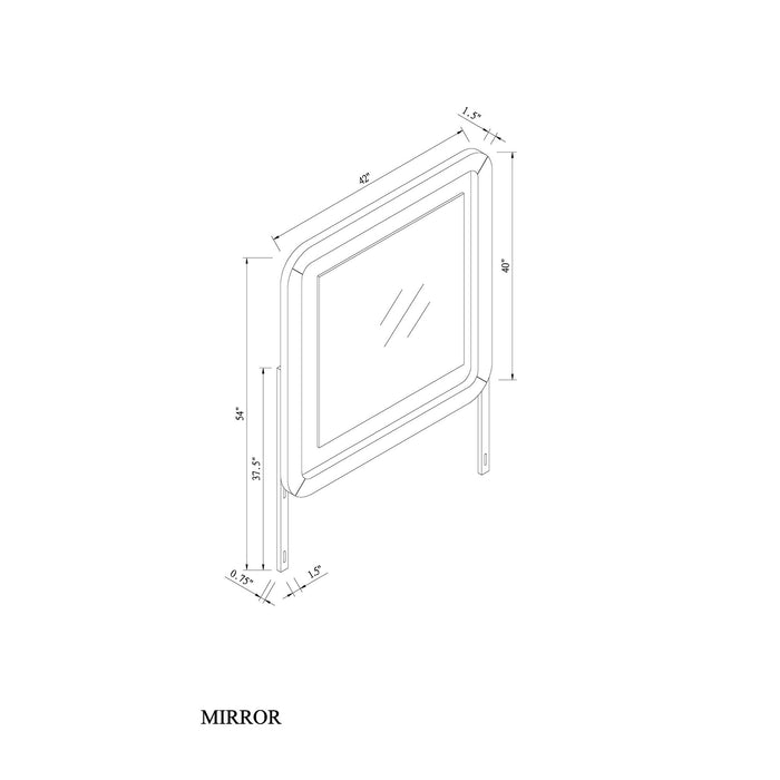 Beverly - 5 Piece Bedroom Set With Cooler