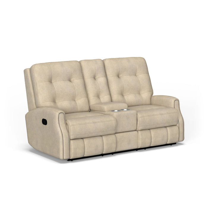 Devon - Reclining Loveseat, Nailhead Trim