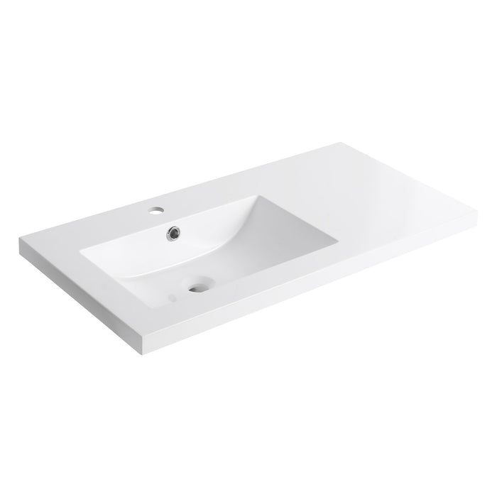 Bathroom Vanity Top With Integrated Sink