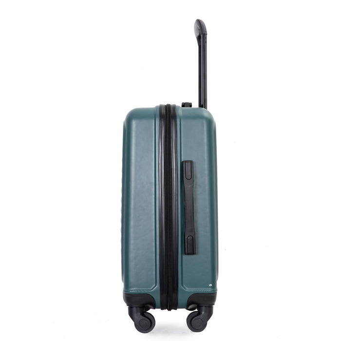 20" Carry On Luggage Lightweight Suitcase, Spinner Wheels