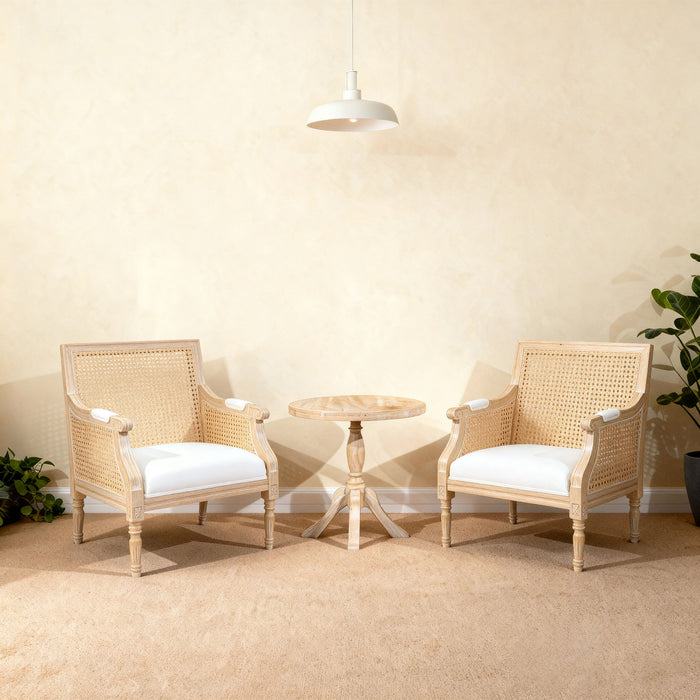 Accent Chair For Living Rooms - Beige