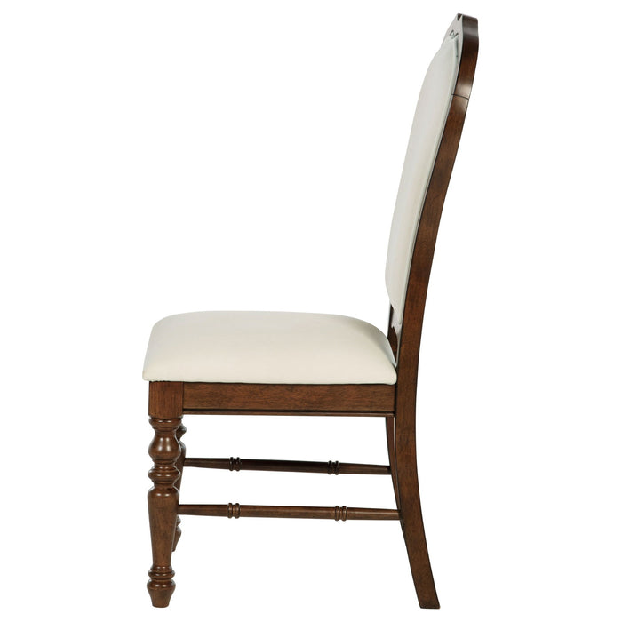 Claire - Upholstered Dining Side Chair (Set of 2) - Ivory