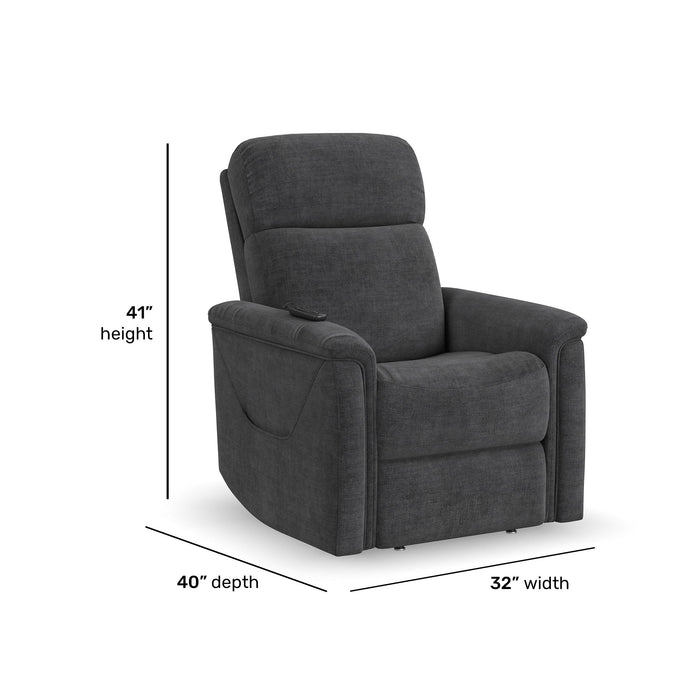 Luma - Petite Power Lift Recliner With Power Headrest, Lumbar, Heat & Massage