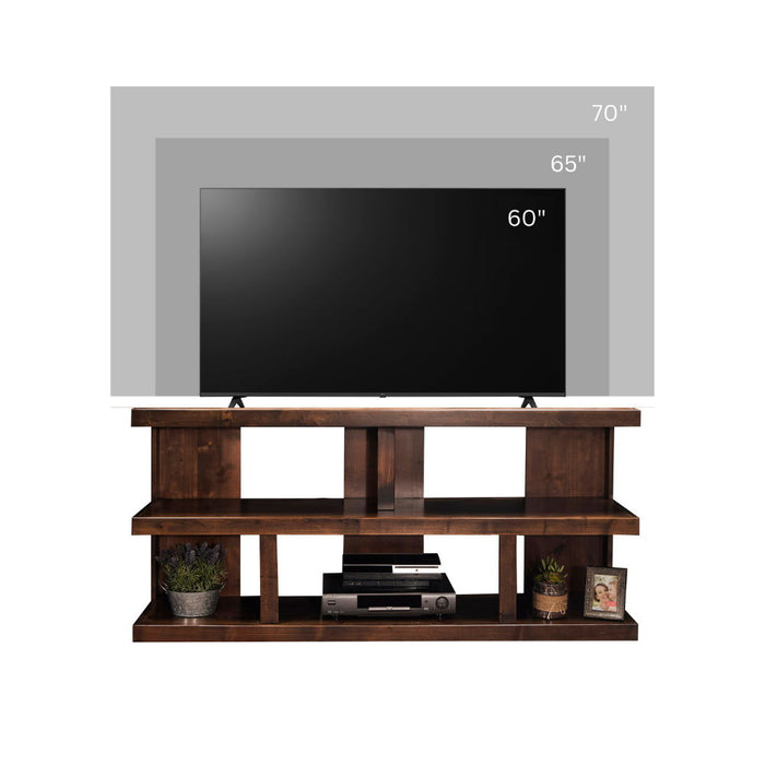 TV Stand Console For TVs Up To 70" - Whiskey