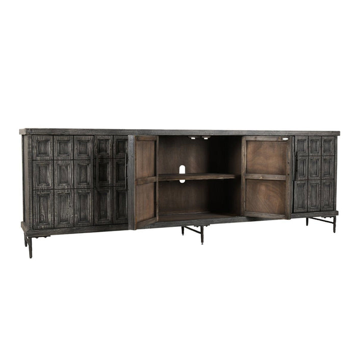 Willmark - 6 Door Iron Leg Sideboard