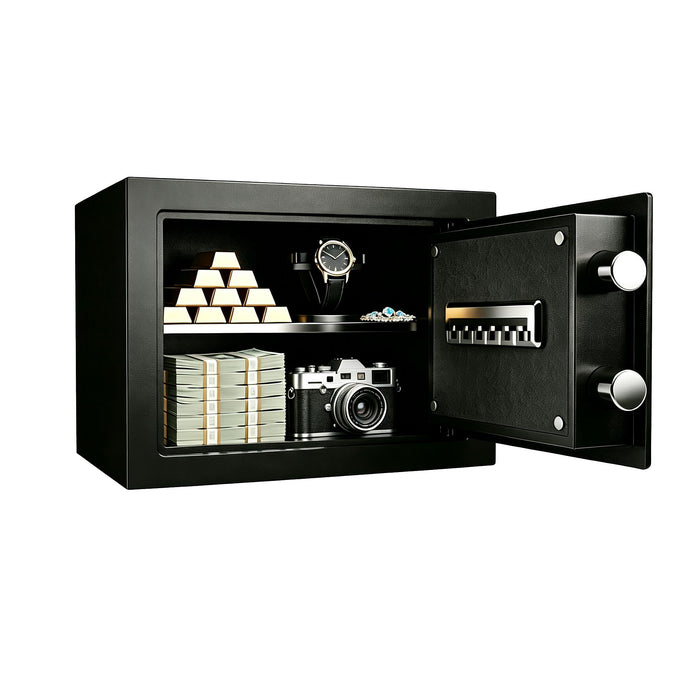 Home Safe, Fingerprint & Digital Keypad Lock, Security Cabinet