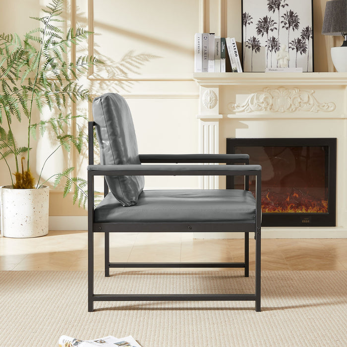 Retro Leisure Accent Chair With Extra Soft Padding