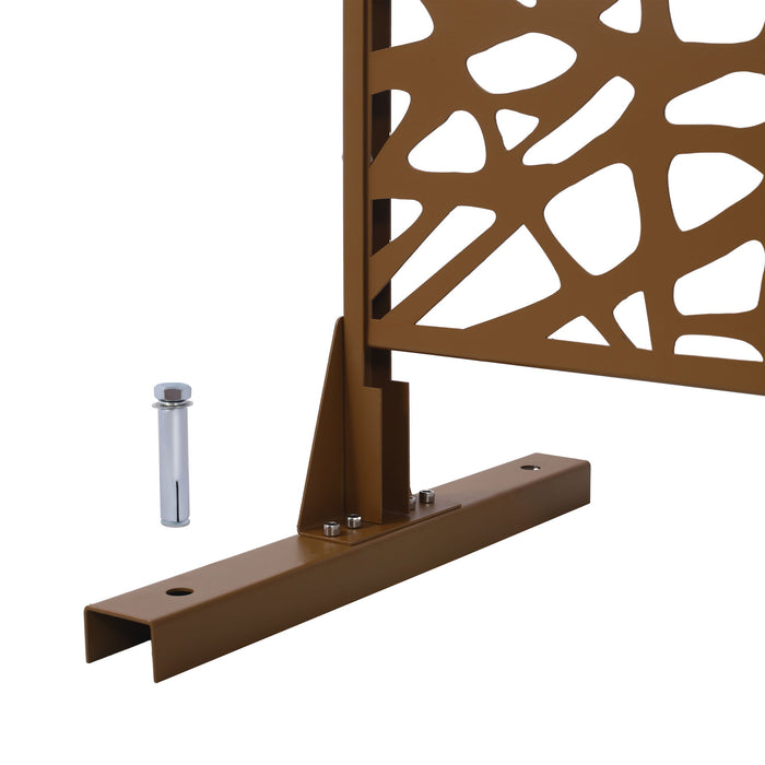 Outdoor & Indoor Freestanding Decorative Privacy Screen