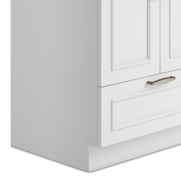 Cardinal - Laundry Cabinet With Faucet And Sink - White - Wood