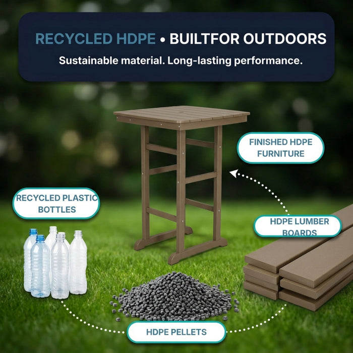 Bar-Height Outdoor Patio Table