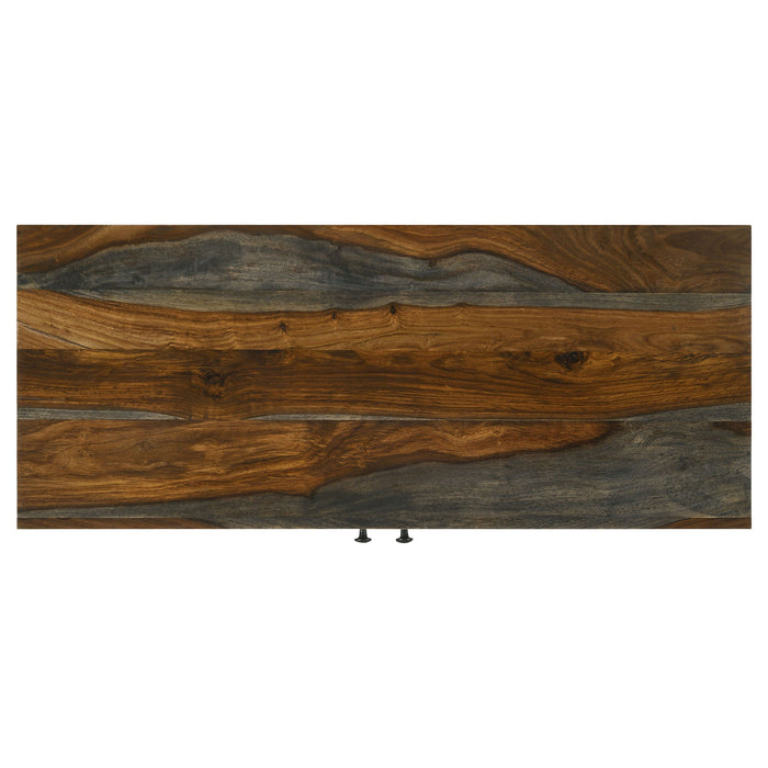 Komomo - 1 Adjustable Shelf Accent Cabinet - Gray