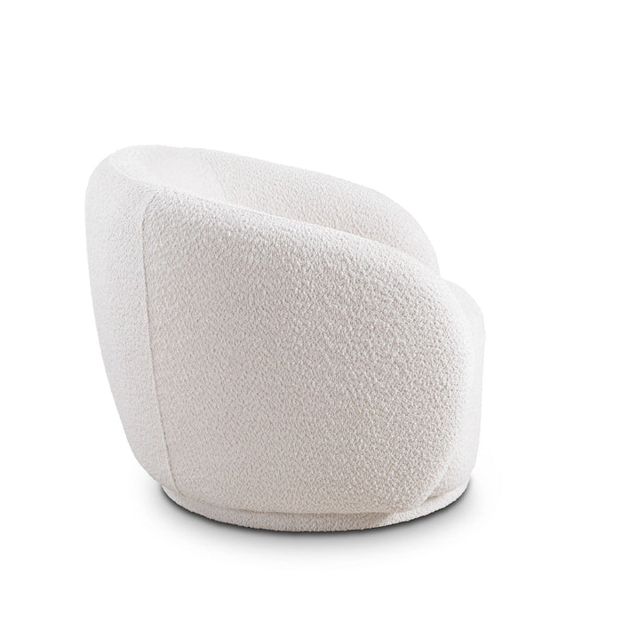 Swivel Accent Upholstered Barrel Chair