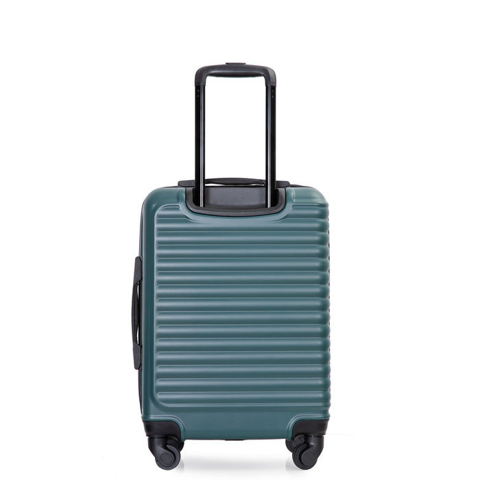 20" Carry On Luggage Lightweight Suitcase, Spinner Wheels