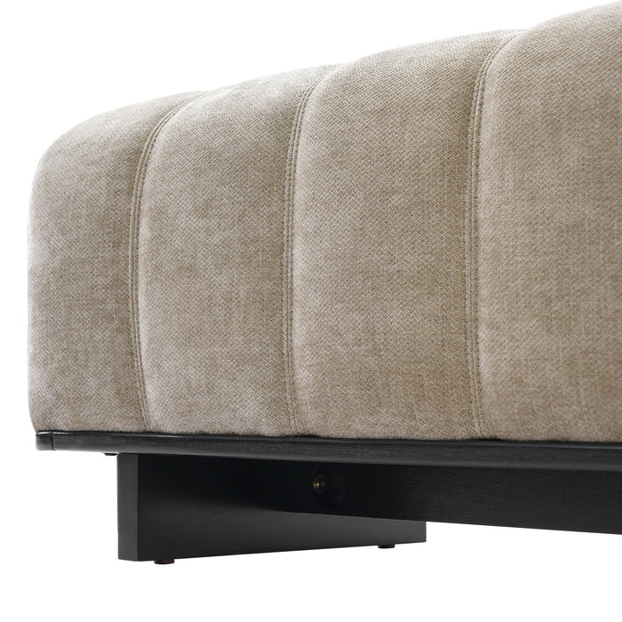 Indoor Dining Bench For Dining Room - Oatmeal