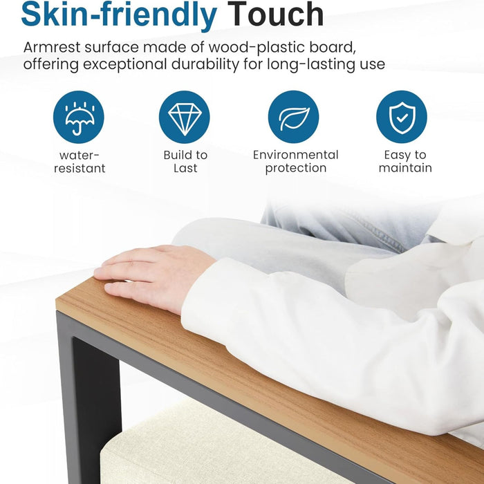 Modern Outdoor Sofa Set With Coffee Table