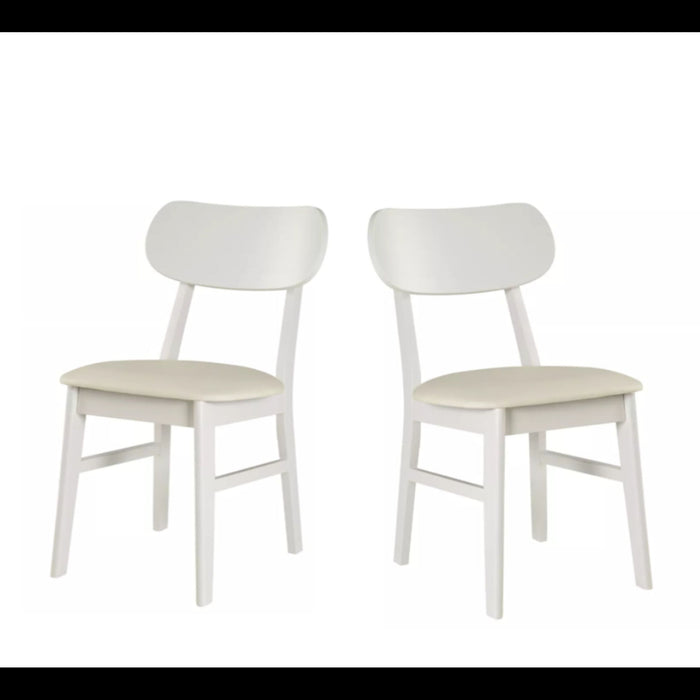 Dining Chairs (Set of 2) - White