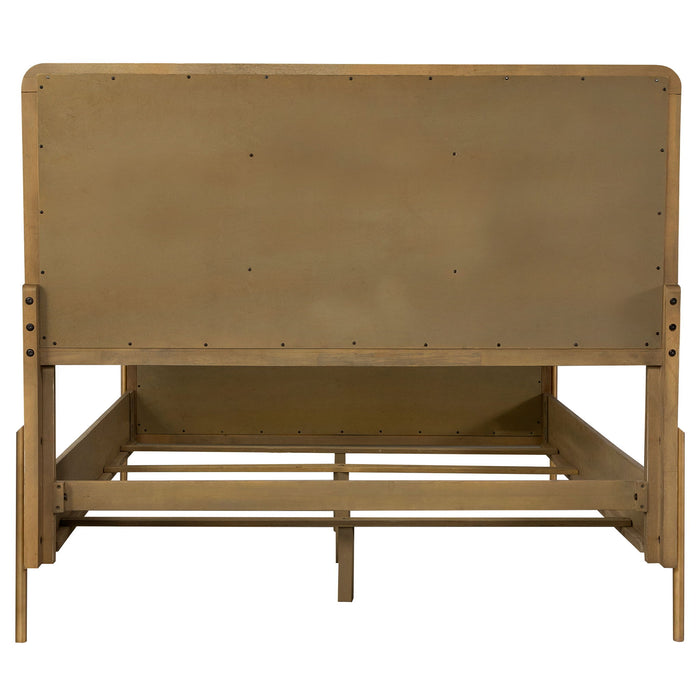 Stevie - Eastern King Panel Bed - Sand