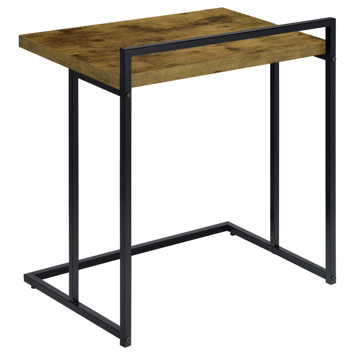 Rectangular Top Snack Table - Brown
