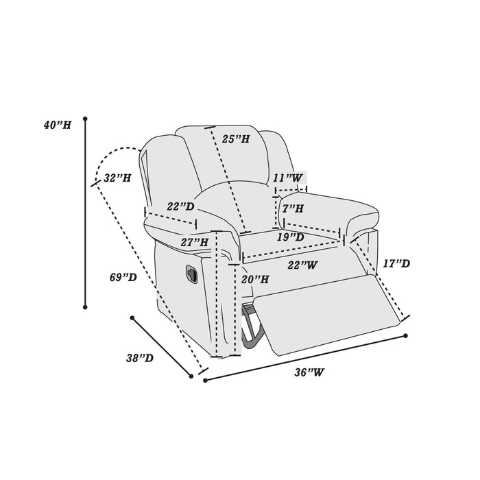 Modern Living Room Set, Cushion Backrest And Pillow Armrest