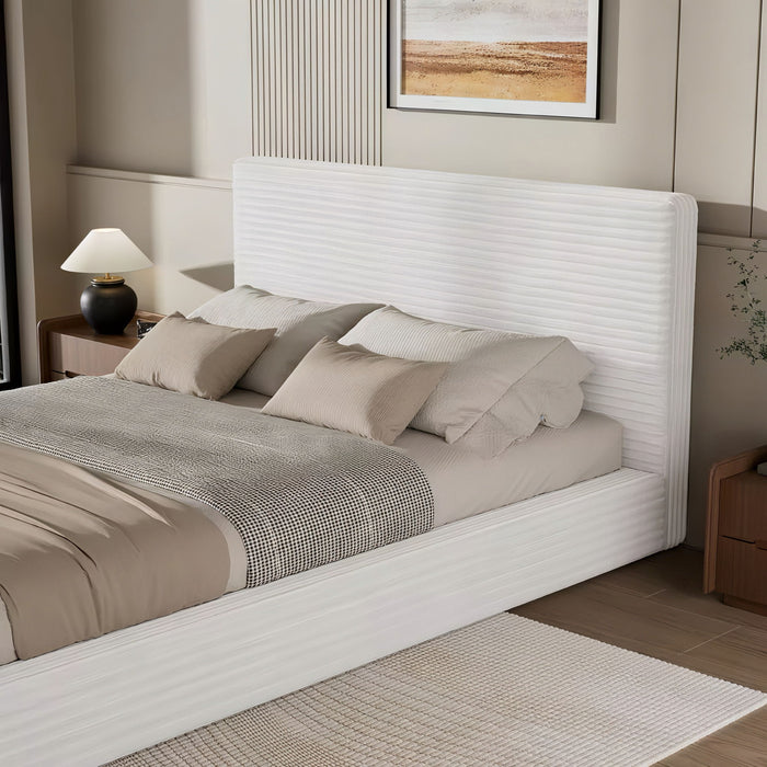 Airframe - Upholstered Bed Frame, Cloud Soft Headboard