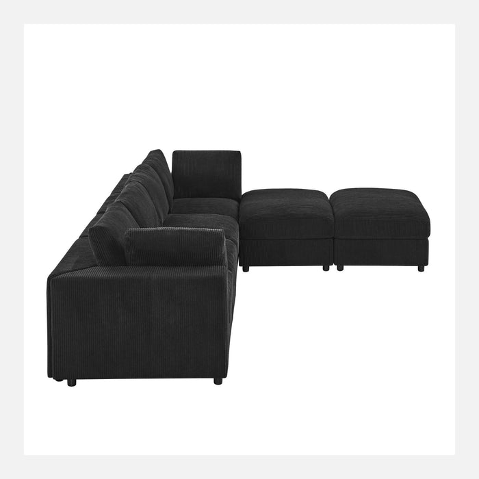 Modern Reversible Modular Sectional