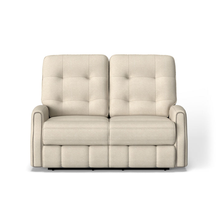 Devon - Reclining Loveseat, Nailhead Trim