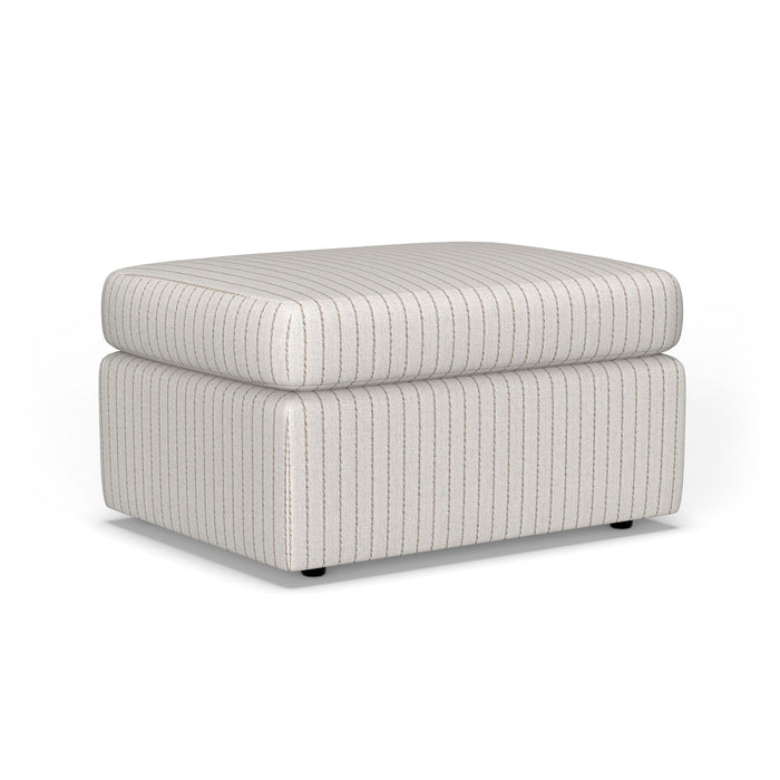 Sky - Fabric Ottoman