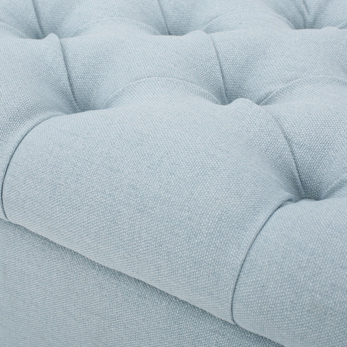 Glouster - Contemporary Storage Ottoman With Button Tufted Design