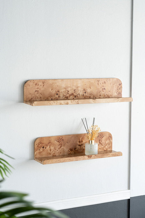Burl - Eco-Friendly Floating Wall Shelf