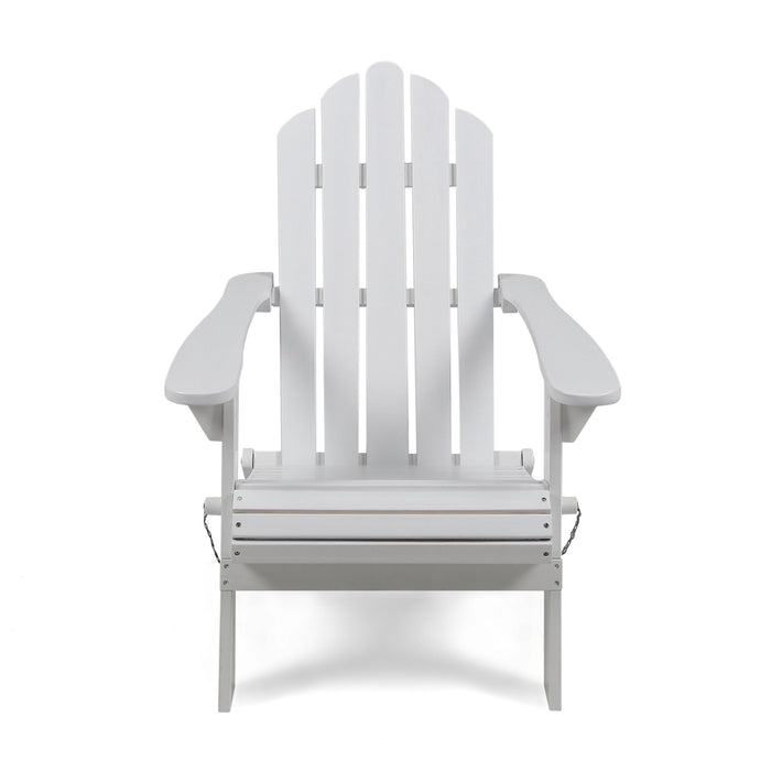 Aurascape - Outdoor Acacia Wood Foldable Adirondack Chair