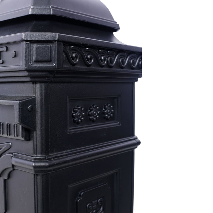 Mailboxs Residential Large-Capacity Letter Box, Rainproof Postbox Statue