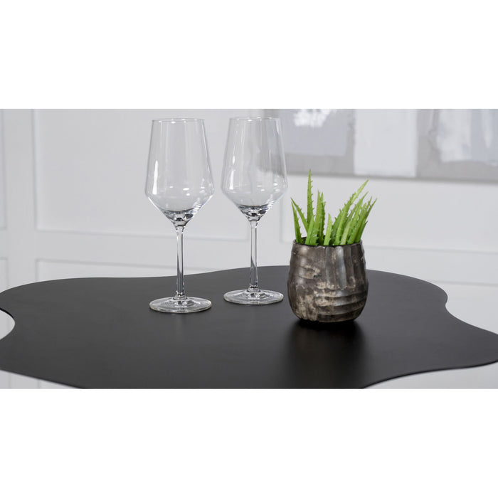 Fresno - Curved Cloud Shaped Bistro Bar Table Bar Table - Black