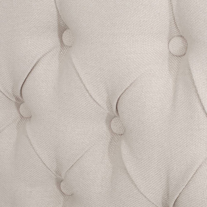 Cumulus - Fully Upholstered Fabric Queen Bed Set - Ivory