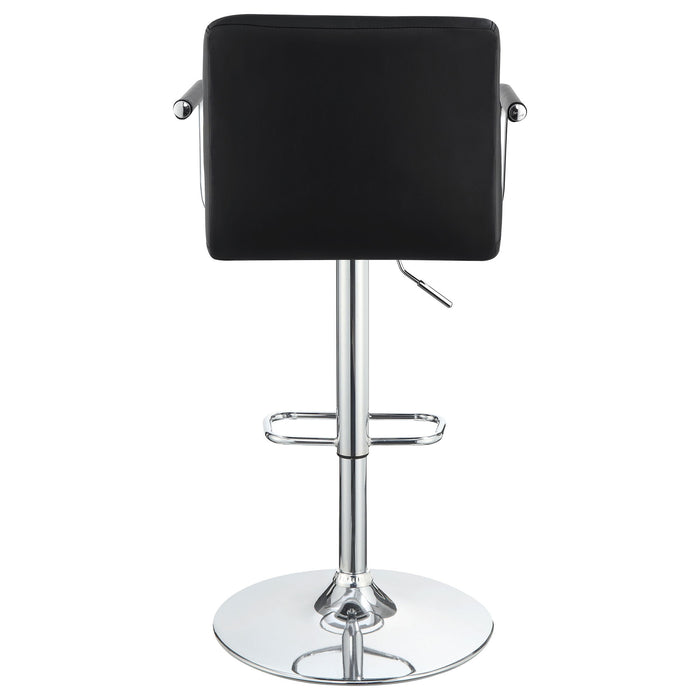 Adjustable Bar Stool With Hydraulic Height Adjustment