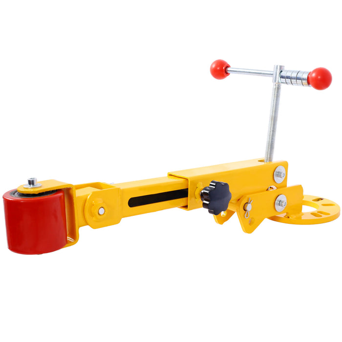 Auto Body Fender Roller Tool For Lip Rolling And Wheel Arch Reforming - Yellow