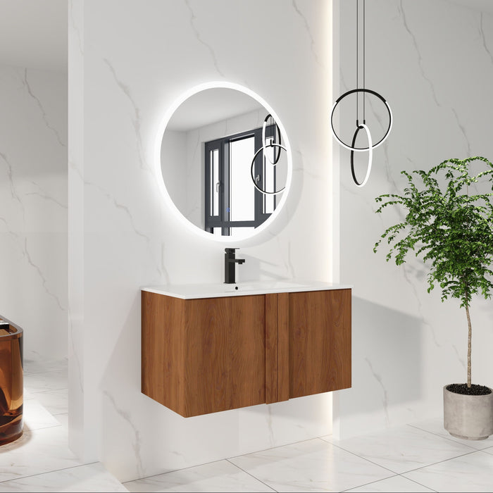 Floating Bathroom Vanity With Sink Combo