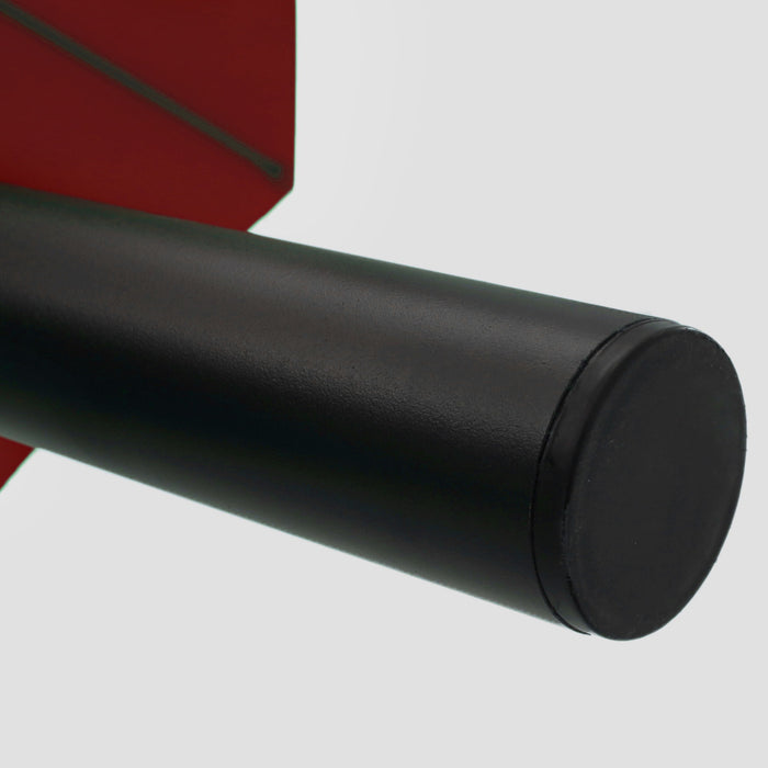 Double- Sided Outdoor Market Umbrella With Lights And Base