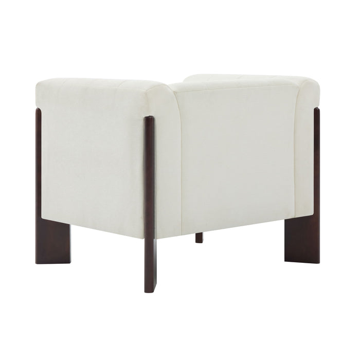 Accent Chair With Tight Back For Living Room