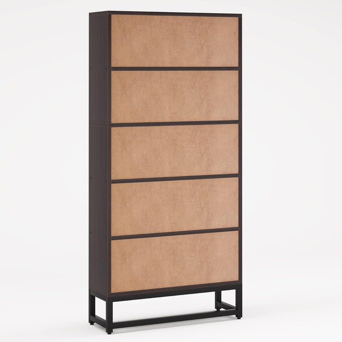 5 Tier Heavy Duty Bookshelf For Living Room