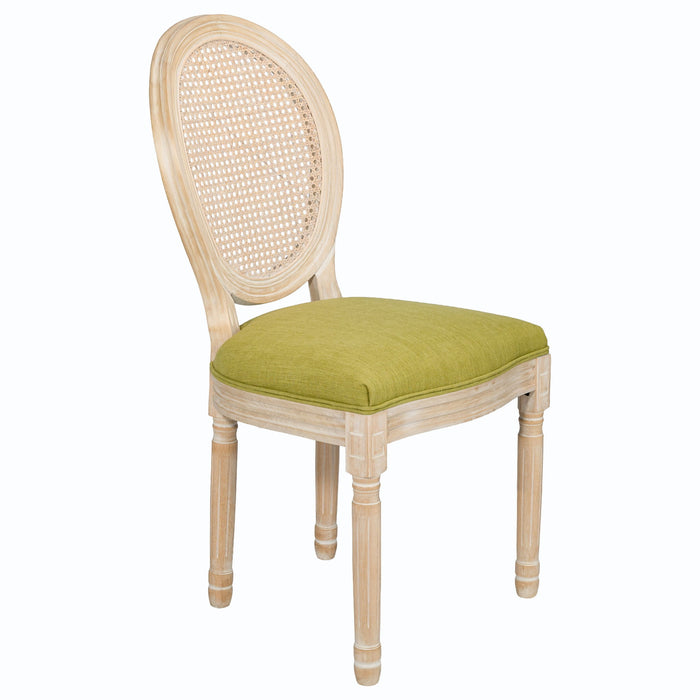 French Country Dining Chairs & Round Back (Set of 2)