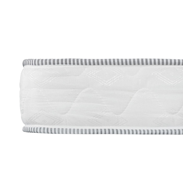 Reversible 6" Full Size Mattress In A Box Pressure Relief And Cooling Technology - White