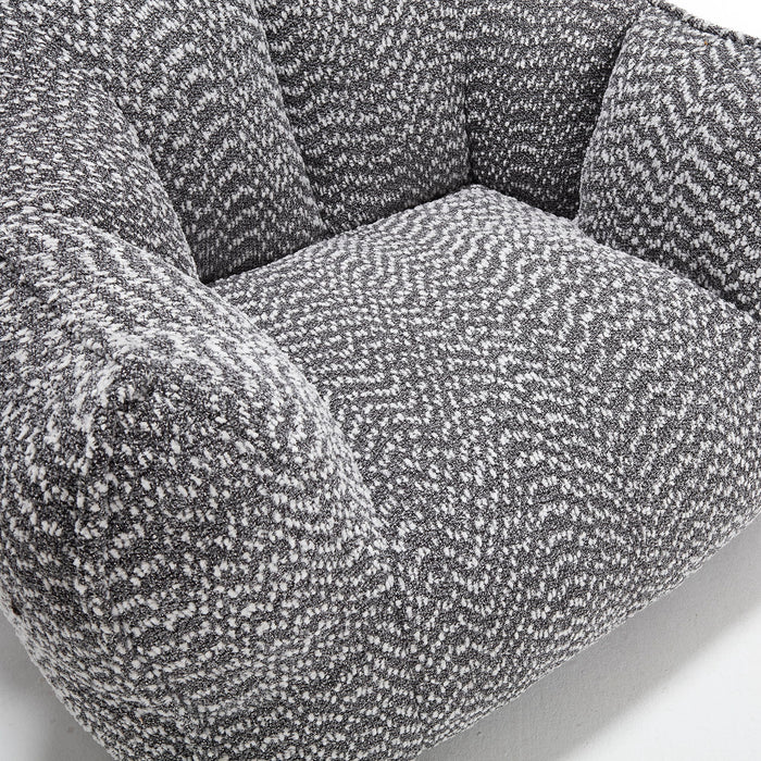 Comfortable Chenille Sofa Chairs With Highly Resilient Foam For Living Rooms And Bedrooms
