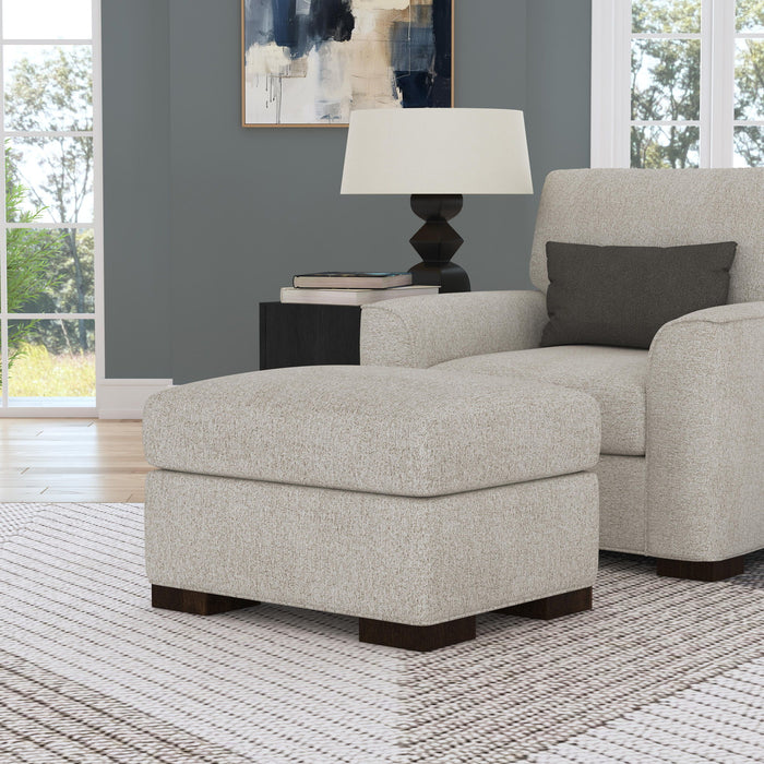Jasper - Fabric Stationary Ottoman