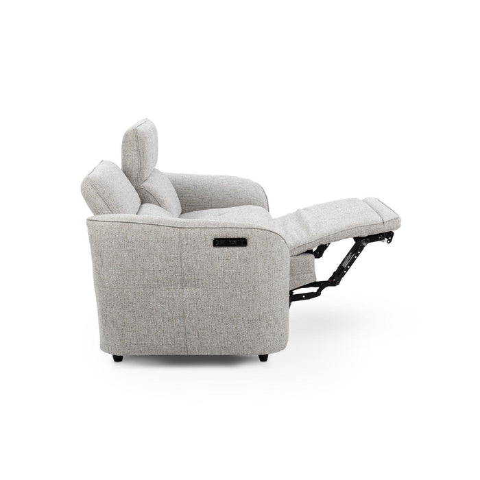 Ostend - Upholstered Power Recliner Sofa - Gray