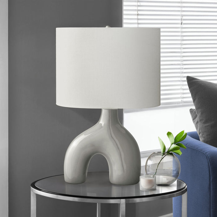 Contemporary Table Lamp With Shade