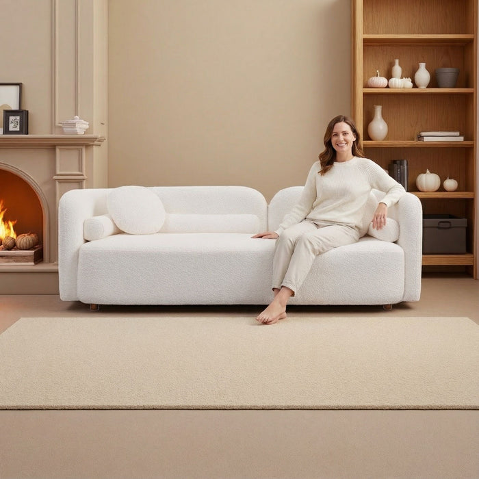 Luxury Modern Couch, 3 Seater Sofa For Living Room