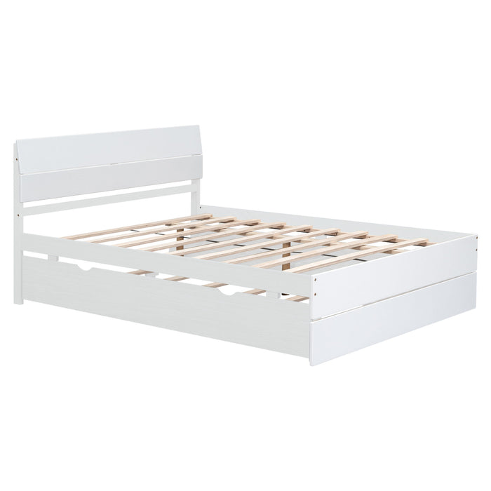 Modern Bed Frame With Headboard And Footboard